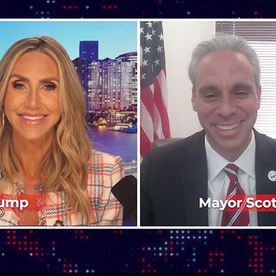 Lara Trump & Boca Raton Mayor Scott Singer