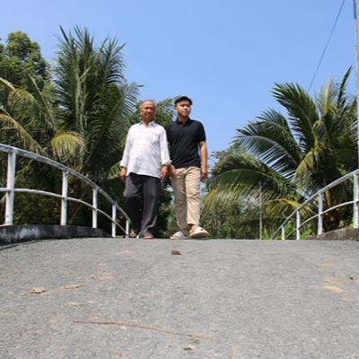 Cảm hứng Mekong: Lão nông mê xây cầu, xây nhà miễn phí