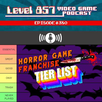 The Ultimate Ranked Horror Video Game Franchise Tier List!