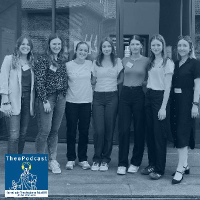 „Können Religionen helfen, unsere Gesellschaft zusammenzuhalten?“ – Die Schüler:innenakademie zum ökumenischen Facharbeitswettbewerb im Fach Religion 2024 (Alissa Geisler, Luisa Wellems und die Teilnehmerinnen des Akademietages)