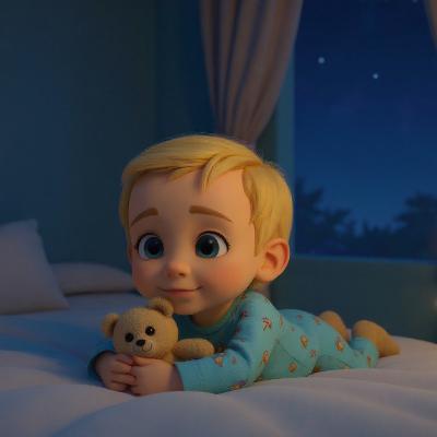 Barty and the Missing Hug 🌙 Bedtime Story for Kids | Soft 3D Animation | ASMR Story