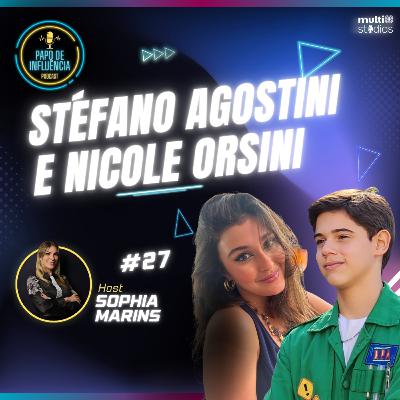 BASTIDORES DE DETETIVES DO PRÉDIO AZUL COM STÉFANO AGOSTINI E NICOLE ORSINI | PAPO DE INFLUÊNCIA #27 BASTIDORES DE DETETIVES DO PRÉDIO AZUL COM STÉFANO AGOSTINI E NICOLE ORSINI | PAPO DE INFLUÊNCIA #27