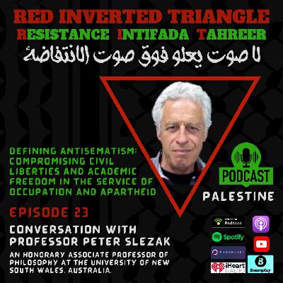 Conversation with Professor Peter Slezak - The new definition of anti-Semitism in Australian Universities
