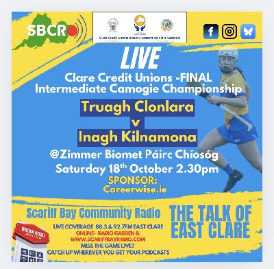Truagh Clonlara v Inagh Kilnamona - Match Sponsor - Careerwise.ie