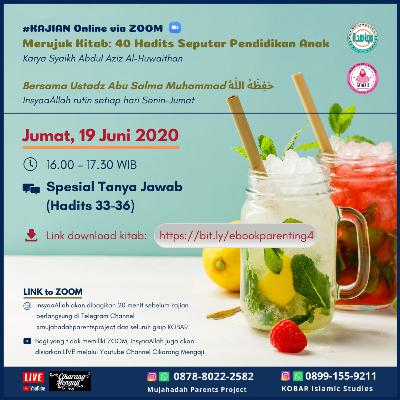 TANYA JAWAB SEPUTAR PENDIDIKAN ANAK #1