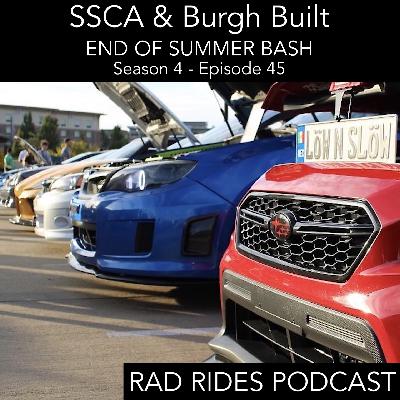 SSCA / Burgh Built End of Summer Bash!