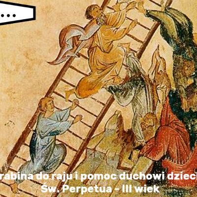 Drabina do raju i pomoc duchowi siedmioletniego dziecka - Św. Perpetua (III wiek)