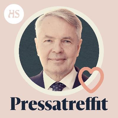 Pressatreffeillä Pekka Haavisto