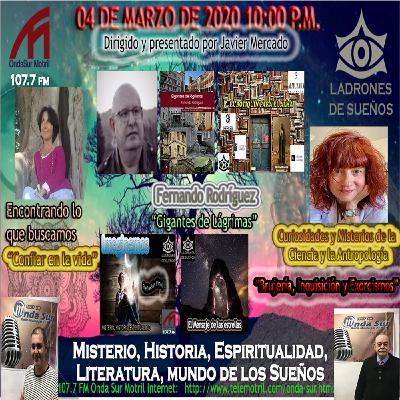 T5 EP158 Confiar Vida/Mensaje Estrellas/Brujas, Inquisición, Exorcismos/Gigantes de Lágrimas