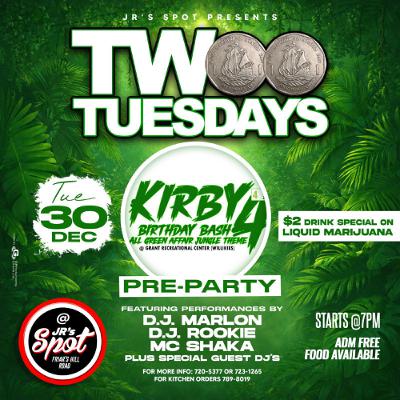 2$ Tuesdays Kirby Birthday Bash Pre Party (Live Audio) 2$ Tuesdays Kirby Birthday Bash Pre Party (Live Audio)