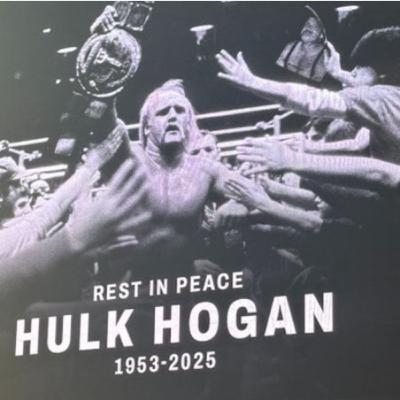 RIP HULK HOGAN (1953-2025) #HULKAMANIA LIVES FOREVER! RIP HULK HOGAN (1953-2025) #HULKAMANIA LIVES FOREVER!
