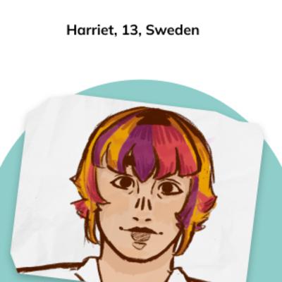 After what kids think: visiting Harriet, 13, in Sweden