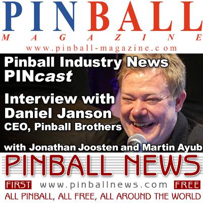 Pinball Magazine & Pinball News Bonus PINcast: Interview with Daniel Janson about ABBA pinball
