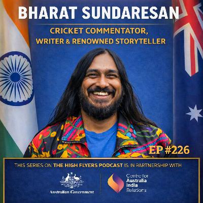 #226 Bharat Sundaresan: Sports Commentator, Writer & Storyteller (special series with the Australian Government)