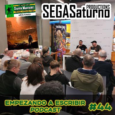 #44 Presentación de «Deriva cuántica» en Gigamesh. Con el editor Alfonso M. González y el autor Xavier Marturet