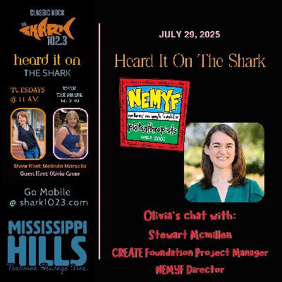 Guest Host Olivia Talks with Stewart McMillan Guest Host Olivia Talks with Stewart McMillan