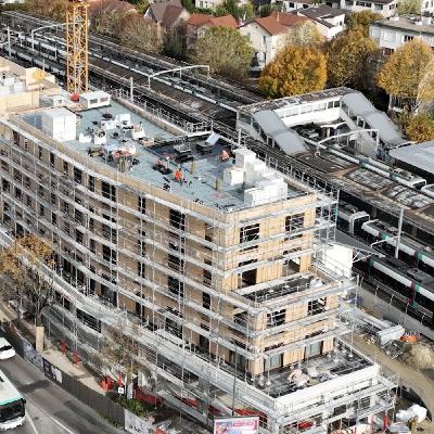 Au coeur du chantier : le projet décarboné Sequoia au bord des rails du RER à Sceaux
