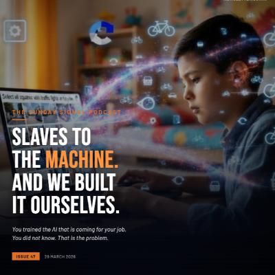 Slaves to the Machine. And We Built It Ourselves.