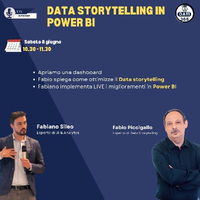Data Storytelling in Power BI | Masterclass di live coding
