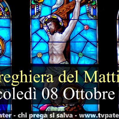 Preghiera del Mattino MERCOLEDI 08 OTTOBRE 2025 ❤️ Lodi Mattutine Mercoledì XXVII Settimana T.O.