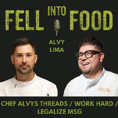 ALVARO LIMA: CHEF ALVYS THREADS / WORK HARD / LEGALIZE MSG