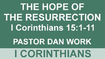 The Hope of the Resurrection