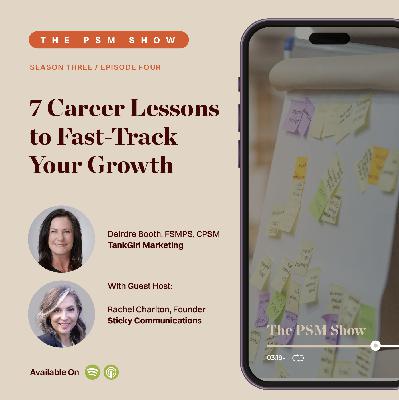 7 Career Lessons to Fast-Track Your Growth : Feat. Rachel Charlton