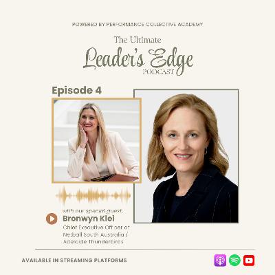 Episode 4 - What You Tolerate Becomes the Standard | Bronwyn Klei of Netball SA and Thunderbirds Episode 4 - What You Tolerate Becomes the Standard | Bronwyn Klei of Netball SA and Thunderbirds