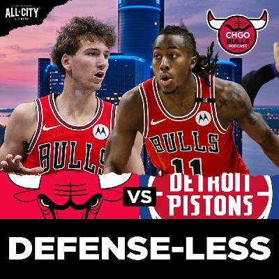 BULLS POSTGAME: UGLY Fourth Quarter Sinks Bulls vs Pistons | CHGO Bulls Podcast