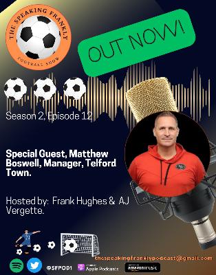 TSFFS S2 E12, WITH SPECIAL GUEST MATTY BOSWELL. TSFFS S2 E12, WITH SPECIAL GUEST MATTY BOSWELL.