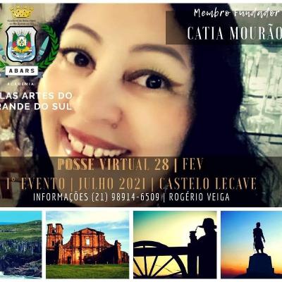 Cátia Mourão em entrevista exclusiva para o programa Universo das Letras.