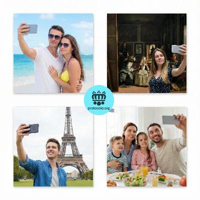 Hacerse selfis en cualquier lugar del mundo. ¿Cuándo hacerse o no un selfi? Tipos de selfis