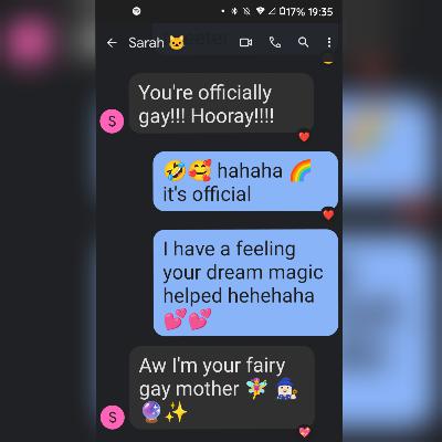Daniel is having gay dreams