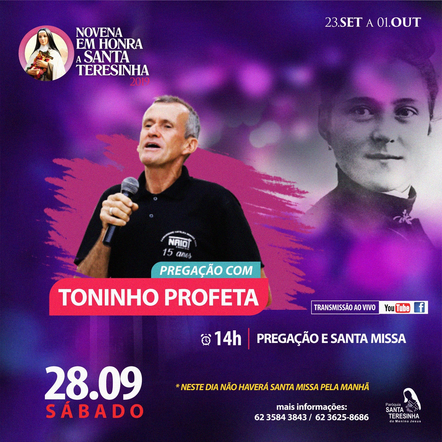 Novena de Santa Teresinha 2019