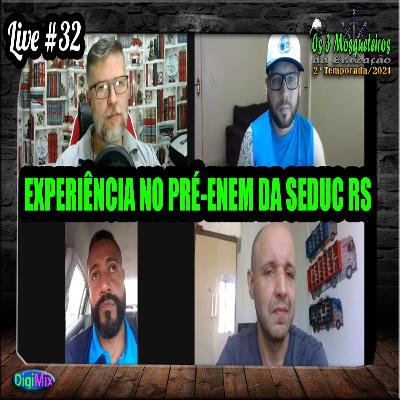 ⚔️COMO FOI A EXPERIÊNCIA COM O PRÉ-ENEM DA SEDUC-RS⚔️OS 3 MOSQUETEIROS DA EDUCAÇÃO⚔️