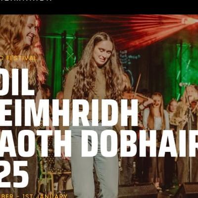 Cathal Ó Curráin, Stiurthóir Scoil Gheimhridh Ghaoth Dobhair.