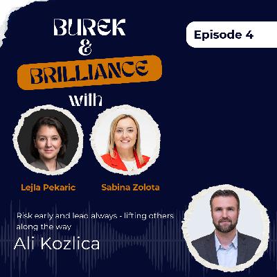 Risk early and lead always - lifting others along the way