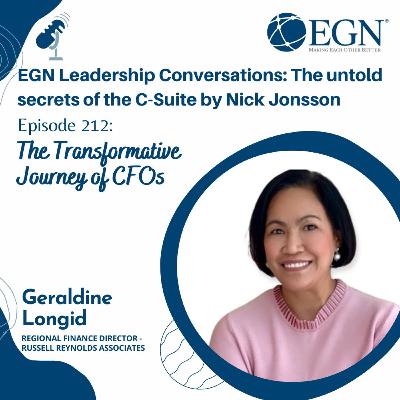 Episode 212: Geraldine Longid - The Transformative Journey of CFOs