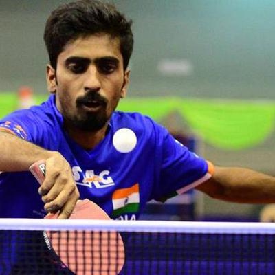 G Sathiyan, Indian Table Tennis player G Sathiyan, Indian Table Tennis player
