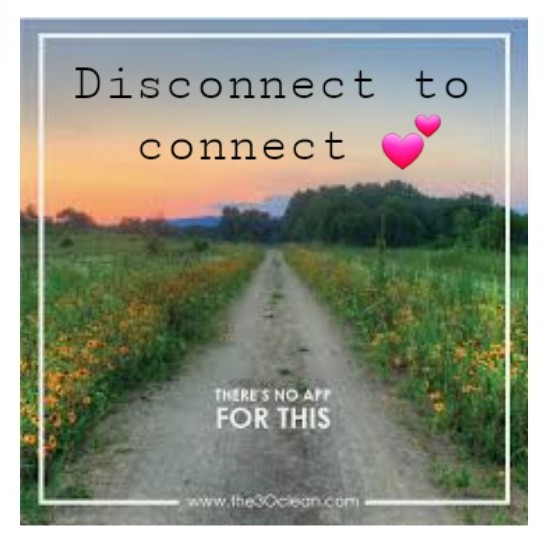 Disconnect to connect. Episode #051 episode artwork