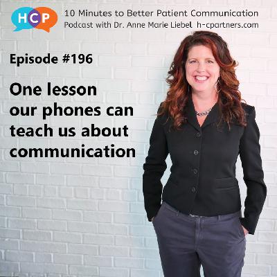 One lesson our phones can teach us about communication