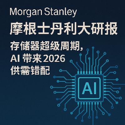 摩根士丹利大研报：存储器超级周期，AI 带来 2026 供需错配
