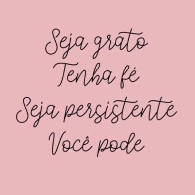 Um sentimento de esperança para o seu dia!!