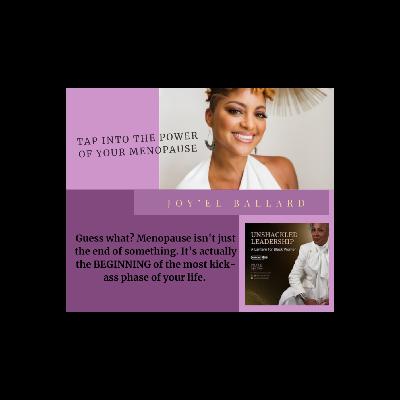 Tapping The Power In Menopause!!!