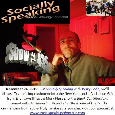 Socially Speaking-Impeachment Into the New Year Socially Speaking-Impeachment Into the New Year