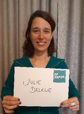 Op papier 24: Julie Delrue (actrice)