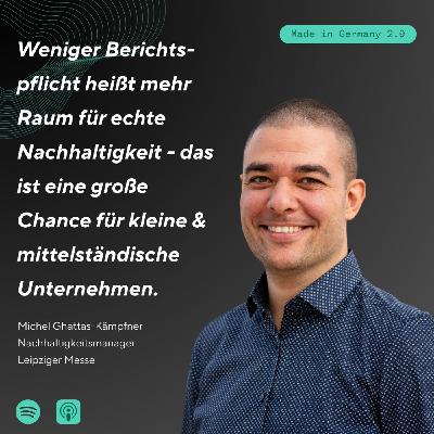 #267 Michel Ghattas-Kämpfner, Nachhaltigkeitsmanager, Leipziger Messe
