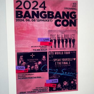 All Kpop articles, BTS Festa 2024 BANG BANG CON YouTube video concert and quotesv.com fanfiction
