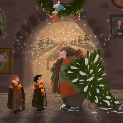 "Hagrids schönstes Weihnachten" | Harry Potter FanFiktion Adventskalender | Türchen 21