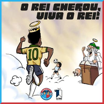 O Rei chegou, viva o Rei! O Rei chegou, viva o Rei!